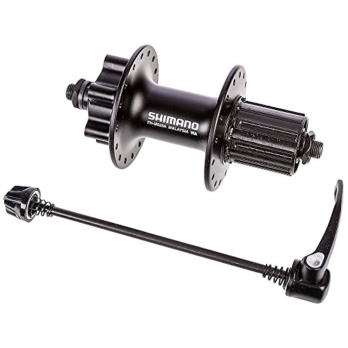 SHIMANO Deore Hinterrad-Nabe, 6-Loch schwarz schwarz 32-Loch SHIMANO Deore Hinterrad-Nabe, 6-Loch schwarz schwarz 32-Loch von SHIMANO