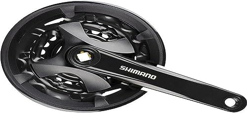 Shimano Unisex – Erwachsene FC-MT101 Kettenradgarnitur, Schwarz, Einheitsgröße von SHIMANO