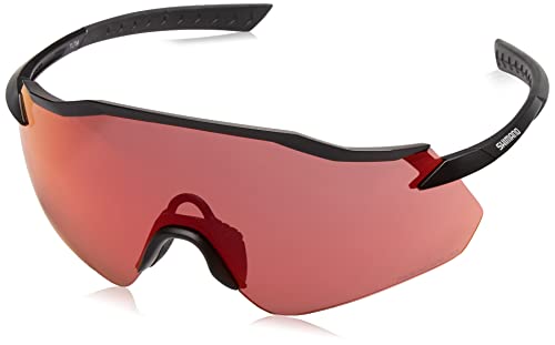 SHIMANO Unisex-Adult Eyeware EQNX4 Radsportbrille, Mehrfarbig, one size von SHIMANO