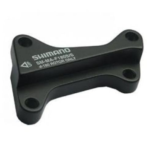 SHIMANO Uni Ismmaf180ssa Bremshalterungen & Adapter, Schwarz, 180 mm von SHIMANO