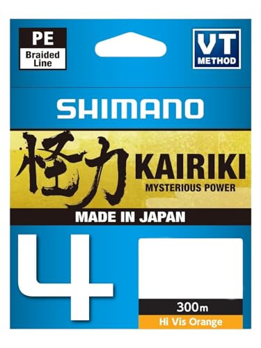 SHIMANO Kairiki 4 300M Hi-Vis Orange 0,100mm/6,8Kg SHIMANO Kairiki 4 300M Hi-Vis Orange 0,100mm/6,8Kg von SHIMANO