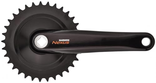 SHIMANO Kurbelgarnitur Nexus FC-C6000 33 Zähne schwarz von SHIMANO