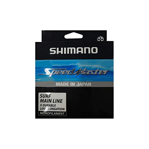 SHIMANO Speedmaster Surf Nylon grau 300 m – Durchmesser 0,35 mm – R 10,2 kg – SMSM35300 SHIMANO Speedmaster Surf Nylon grau 300 m – Durchmesser 0,35 mm – R 10,2 kg – SMSM35300 von SHIMANO