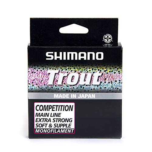 SHIMANO Nylon Trout Competition Red 150m - D.0,14mm - R.1,7Kg - TROUTcm15014 von SHIMANO