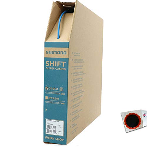 SHIMANO Schaltzugaußenhülle OT-SP41 OT-SP41 25m Rolle blau Fahrrad SHIMANO Schaltzugaußenhülle OT-SP41 OT-SP41 25m Rolle blau Fahrrad von SHIMANO