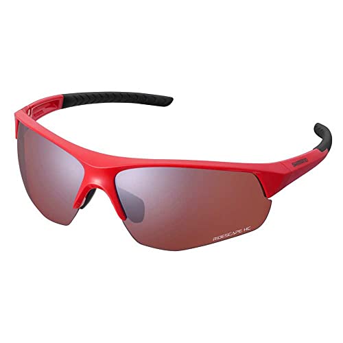 SHIMANO Twinspark Brille, rot, RideScape High Contrast Lens SHIMANO Twinspark Brille, rot, RideScape High Contrast Lens von SHIMANO