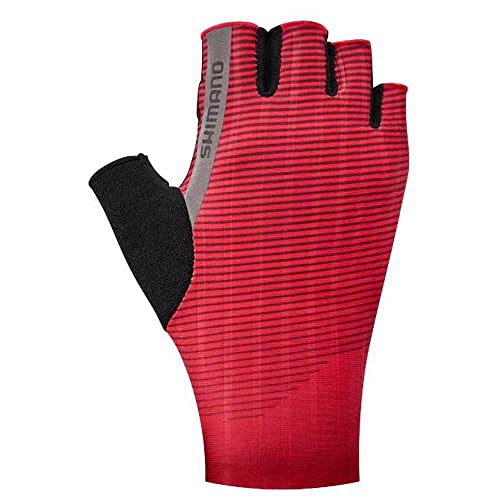 SHIMANO Unisex-Adult Fortgeschrittene Rennhandschuhe Handschuhe, Rot, one Size SHIMANO Unisex-Adult Fortgeschrittene Rennhandschuhe Handschuhe, Rot, one Size von SHIMANO