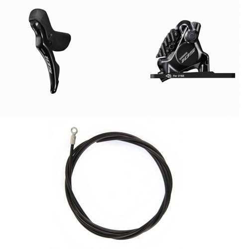 SHIMANO Unisex-Adult KIT Freno Idraulico Road 105 12V R7100 Anteriore 2x12V, Nero, Unica von SHIMANO