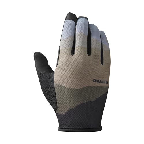 SHIMANO Unisex-Adult Trailhandschuhe Handschuhe, Braun, one Size SHIMANO Unisex-Adult Trailhandschuhe Handschuhe, Braun, one Size von SHIMANO