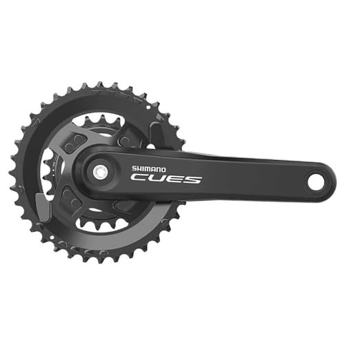 SHIMANO Unisex – Erwachsene Cues FC-U4010-2 Kurbelgarnitur, Schwarz, 175 mm SHIMANO Unisex – Erwachsene Cues FC-U4010-2 Kurbelgarnitur, Schwarz, 175 mm von SHIMANO