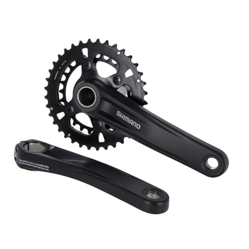 SHIMANO Unisex – Erwachsene Design 12-Speed Crank Set, schwarz, Einheitsgröße von SHIMANO