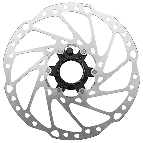 SHIMANO Unisex – Erwachsene RT-EM600 Bremsscheibe, Silber, 160mm SHIMANO Unisex – Erwachsene RT-EM600 Bremsscheibe, Silber, 160mm von SHIMANO