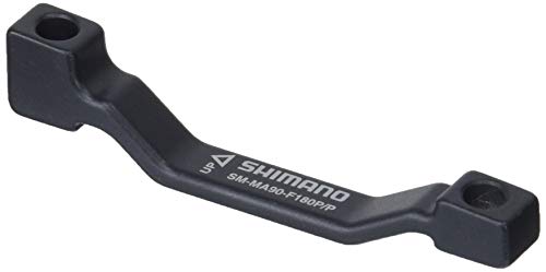 SHIMANO Unisex Shimano für Pm-bremse/Pm-gabel Vr Adapter für Bremsen, schwarz, 180 mm EU von SHIMANO