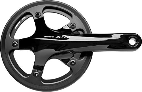 SHIMANO Unisex – Erwachsene alfine Kettenradgarnitur, Schwarz, Einheitsgröße EU von SHIMANO