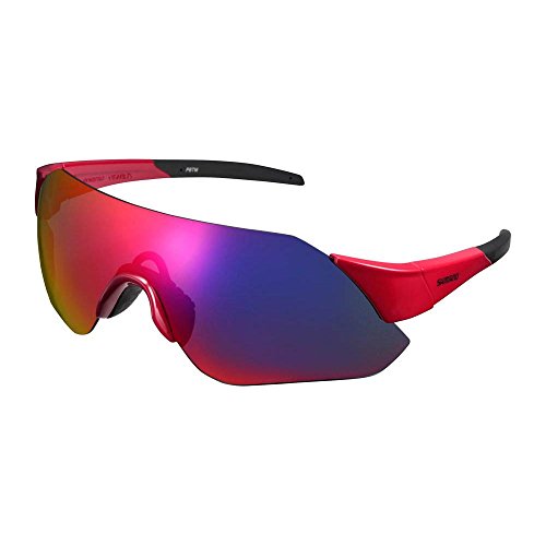 Shimano Brille Aerolite ML Rot Radfahren Unisex Erwachsene Einheitsgröße Shimano Brille Aerolite ML Rot Radfahren Unisex Erwachsene Einheitsgröße von SHIMANO