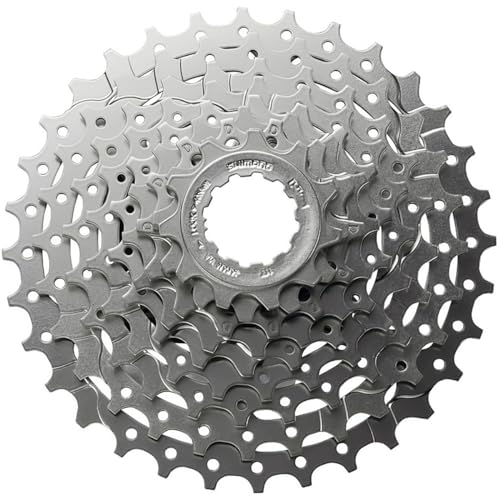 SHIMANO Unisex cassette sora 9-voudig Kassette, silber, 12-25T EU von SHIMANO