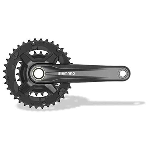 Shimano Unisex – Erwachsene Altus Kettenradgarnitur, Schwarz, Einheitsgröße von SHIMANO