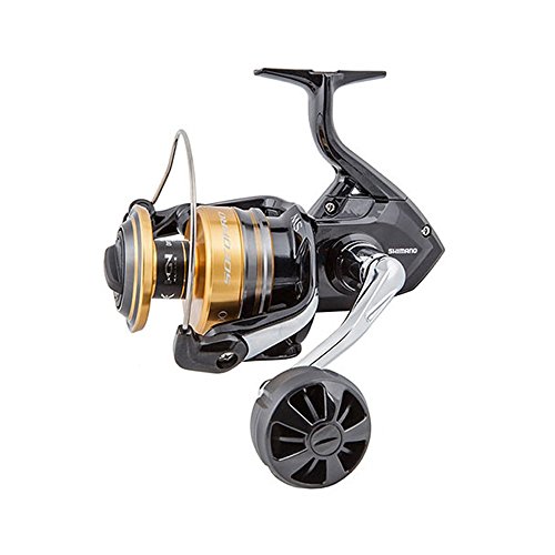 Shimano Socorro 5000F SW Offshore Spinnrolle, schwarz / goldfarben von SHIMANO