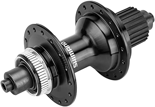 Shimano Unisex – Erwachsene FH-MT401 Kasseten-Hinterrad Nabe, Schwarz, 32 Loch von SHIMANO