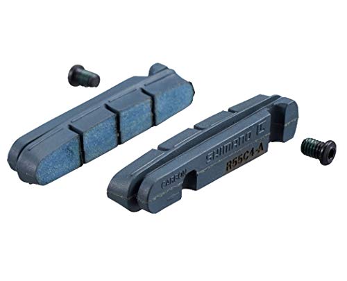 Shimano Unisex – Erwachsene R55C4-1 Bremsbelag, grau, 1 Paar Shimano Unisex – Erwachsene R55C4-1 Bremsbelag, grau, 1 Paar von SHIMANO