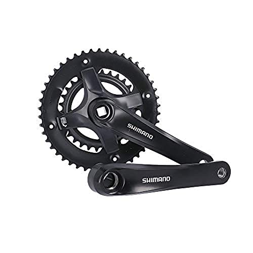 Shimano Unisex – Erwachsene TY501 Kurbelgarnitur, Schwarz, 170 mm von SHIMANO