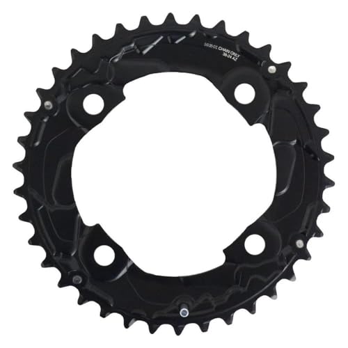 Shimano Unisex – Erwachsene Y-1KF22000 Kettenblatt, schwarz, 38 Zähne Shimano Unisex – Erwachsene Y-1KF22000 Kettenblatt, schwarz, 38 Zähne von SHIMANO