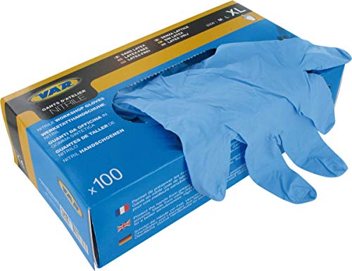 Var vr78003 Nitril-Handschuhe, Herren, Grau, XL Var vr78003 Nitril-Handschuhe, Herren, Grau, XL von Var
