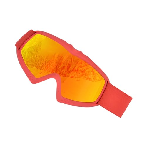 Snowboardbrille, UV-Schutz, beschlagfrei, große Sicht, Schneebrille für Kinder, Teenager, Jungen, Mädchen, Skibrille für Jungen und Mädchen, Anti-Beschlag-Schneebrille, große Sicht, Snowboardbrille von SHOOYIO