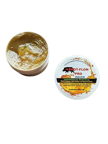 SHOT-FLON PRO Angelrollen Fett 50 ml Teflon PTFE Rollenfett Salz Wasserbeständig Schmierung Rostschutz SHOT-FLON PRO Angelrollen Fett 50 ml Teflon PTFE Rollenfett Salz Wasserbeständig Schmierung Rostschutz von SHOT-FLON
