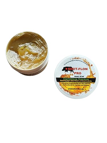 SHOT-FLON PRO Angelrollen Fett 50 ml Teflon PTFE Rollenfett Salz Wasserbeständig Schmierung Rostschutz von SHOT-FLON