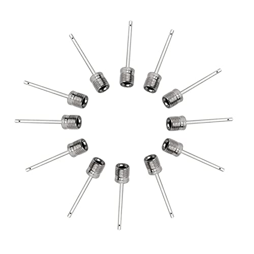 SHULLIN 20 Stück Ballnadeln Adapter Silber Ballpumpe Nadeln Ball Ventil Nadel Set Nadel Ersatznadeln Ballpumpennadel für Fußball Handball Basketball Volleyball Ballpumpe Fußball SHULLIN 20 Stück Ballnadeln Adapter Silber Ballpumpe Nadeln Ball Ventil Nadel Set Nadel Ersatznadeln Ballpumpennadel für Fußball Handball Basketball Volleyball Ballpumpe Fußball von SHULLIN
