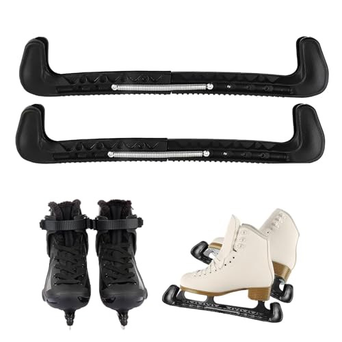 SHUOHONG Kufenschoner Schlittschuhe, Einstellbar Schlittschuh Schoner, Eiskunstlauf Schlittschuhe Schlittschuhschoner, Zubehör Meisten Schlittschuhgrößen (Schwarz) SHUOHONG Kufenschoner Schlittschuhe, Einstellbar Schlittschuh Schoner, Eiskunstlauf Schlittschuhe Schlittschuhschoner, Zubehör Meisten Schlittschuhgrößen (Schwarz) von SHUOHONG
