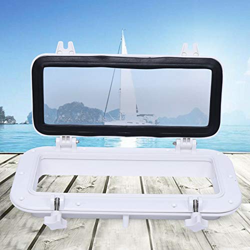 SHZICMY Yacht Bullauge Rechteckiges Boot Bullaugenfenster Wasserabweisende Dichtung Uv-beständig Marine Yacht Fenster Gehärtetem Glas 40x20cm für Boot Yacht Marine SHZICMY Yacht Bullauge Rechteckiges Boot Bullaugenfenster Wasserabweisende Dichtung Uv-beständig Marine Yacht Fenster Gehärtetem Glas 40x20cm für Boot Yacht Marine von SHZICMY