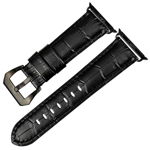 Lederarmband für Band 49 mm 45 mm 41 mm 44 mm 40 mm 42 mm 38 mm Serie 8 7 SE 6 5 4 3 2 Armband Uhrenarmbänder von SHZZHS