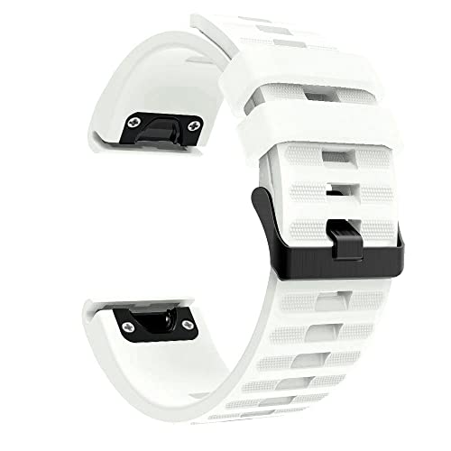 SHZZHS 22 mm Silikon-Uhrenarmband für Armband der MARQ-Serie für Instinct/Approach S60 / Epix Quick Easyfit-Armband von SHZZHS