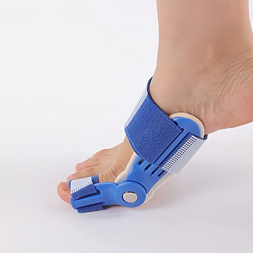 SHZZHS Ballenpolster-Schutz – Hallux Valgus-Ärmelschutz, Großzehen-Glättpolster für überlappende Zehen, Hammerzehen-Schmerzlinderung, Damen und Herren, universell einsetzbar (blau) von SHZZHS