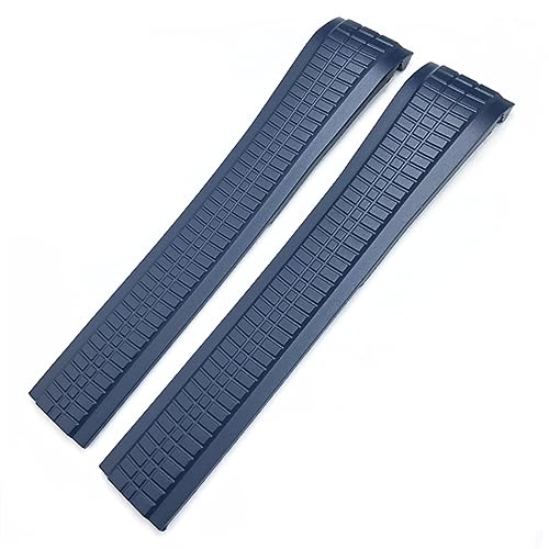 SHZZHS Buntes Silikonkautschukarmband für Patek Armband für Aquanaut Philippe Serie 5164a 5167a Uhrenarmband Schmetterlingsschließe 21mm Uhrenarmbänder von SHZZHS