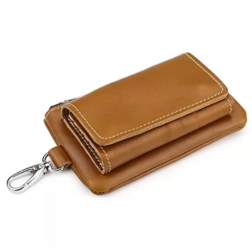 SHZZHS Multifunktionaler Unisex-Schlüsselanhänger, Schlüsselaufbewahrungstasche, Schlüsselanhänger-Etui für Herren (D wie abgebildet). von SHZZHS