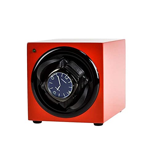 SHZZHS Uhr Wickler Automatic Watch Winder Box 2+3 mit LED Light Wood Shell Piano Paino Außen 4 Rotationsmodi ziemlich Motoren (E) Wachwickler von SHZZHS