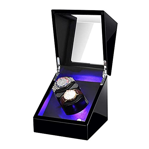 SHZZHS Uhr Wickler Automatische Uhr ワインダー Automatische Uhr ワインダーボックス Hochwertiges Holz (g) (f) Uhr Wickler von SHZZHS