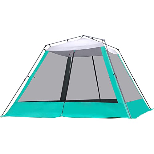 Automatisches Pop-up-Zelt für 5–8 Personen, Camping-Tipi mit Doppeltür mit Reißverschluss und Tragetasche. Sofortige Familienzelte für Familienausflüge im Freien, Festivaltreffen und Picknicks von SIBEG