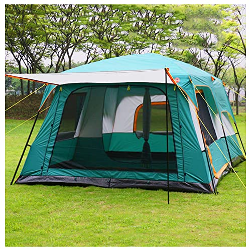 Einfaches Zelt für 5 bis 8 Personen, Sonnenschutz, geräumige Verdunkelungszelte, leichte, robuste Kuppelzelte für Camping, Wandern, Picknick, Garten von SIBEG