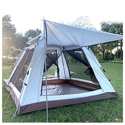 Pop-up-Zelte, 4-Mann-Doppeltüren und Vier Fenster, insektensicheres Schnellaufbau-Zelt, praktisch, robust, EIN Zelt zum Wandern, Camping von SIBEG