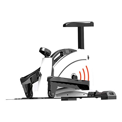 Stepper Gewichtsverlust Mini Control Ellipsentrainer Treten Sie auf die Pedalstation, um zu sitzen Knieschützer mit doppeltem Verwendungszweck Verletzungsfreies Laufen Kleine Heimfitnessgeräte von SIBEG