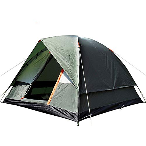 Zelt Familie Camping Reisezelt Outdoor Sturmfestes Campingzelt 4-Personen-Doppeldeck-Campingzelt von SIBEG