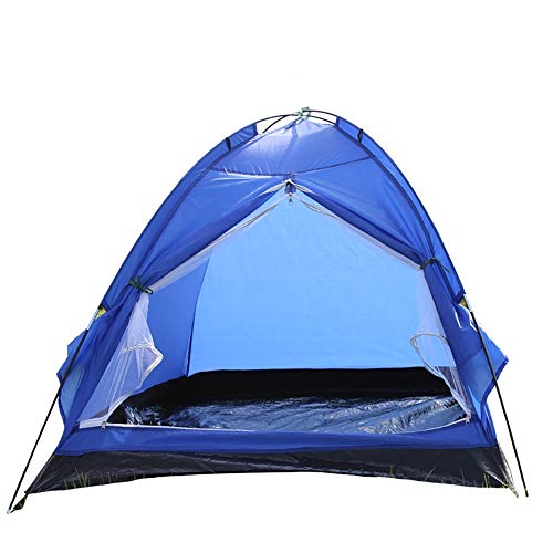 Zelt Leichtes 2-Personen-Camping-Rucksack-Zelt Sportcamping-Kuppelzelt für Wanderreisen (Blau) von SIBEG