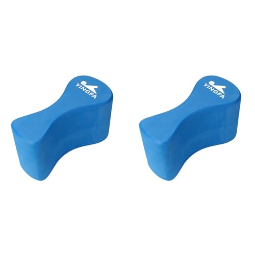 SICOSALT 2X Ziehen Buoy Schwimmtrainings Beinschwimmer für Erwachsene und Jugendliche Schwimmbäder und Oberkörperkraft Eva und Frei,Blau von SICOSALT