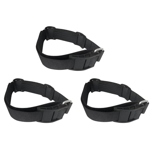 SICOSALT 3X Tauchflaschenband Cam Strap Tauchluftflaschengurte BCD Tauchflaschen-Tankband Diver Backplate Attachment-Style A von SICOSALT