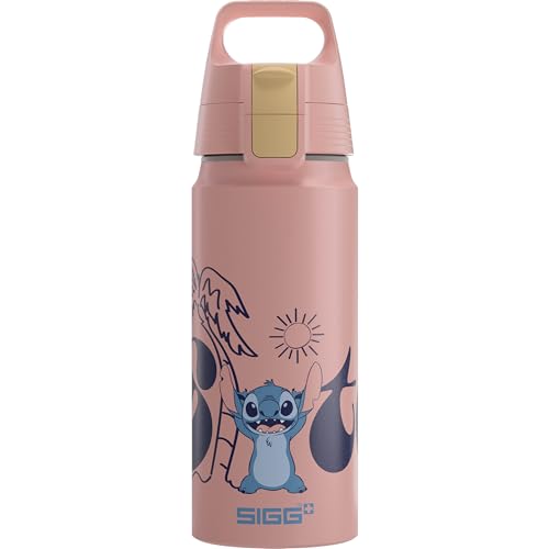 SIGG - Alu Trinkflasche Kinder - WMB ONE Stitch Disney - Kohlensäuregeeignet - Auslaufsicher - Federleicht - BPA-frei - ClimatePartner Zertifiziert - Sport & Schule - Pink- 0,6L SIGG - Alu Trinkflasche Kinder - WMB ONE Stitch Disney - Kohlensäuregeeignet - Auslaufsicher - Federleicht - BPA-frei - ClimatePartner Zertifiziert - Sport & Schule - Pink- 0,6L von SIGG