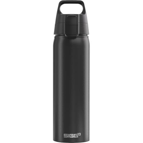 SIGG - Alu Trinkflasche - WMB Pathfinder Black - ClimatePartner Zertifiziert - Für Kohlensäurehaltige Getränke Geeignet - Auslaufsicher - Federleicht - BPA-frei - Outdoor - Schwarz - 0.75 L SIGG - Alu Trinkflasche - WMB Pathfinder Black - ClimatePartner Zertifiziert - Für Kohlensäurehaltige Getränke Geeignet - Auslaufsicher - Federleicht - BPA-frei - Outdoor - Schwarz - 0.75 L von SIGG